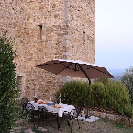 Medieval Tower In Umbria With Swimming Pool Montelagello ภายนอก รูปภาพ