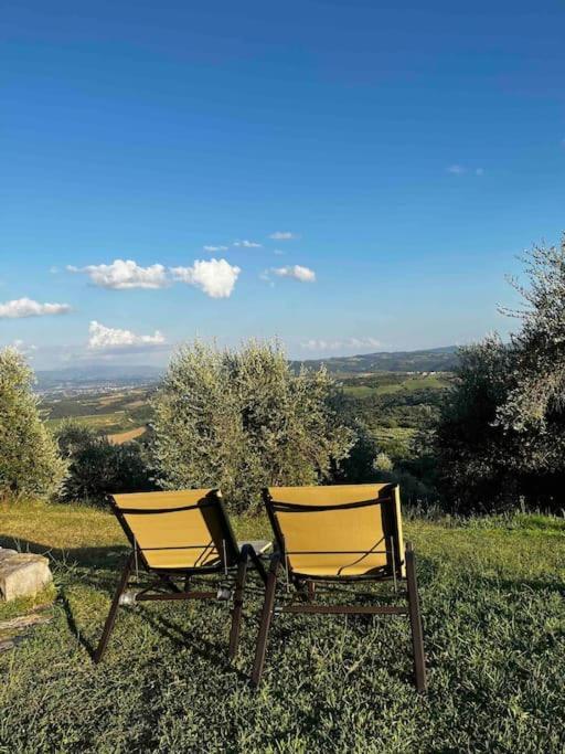 Medieval Tower In Umbria With Swimming Pool Montelagello ภายนอก รูปภาพ