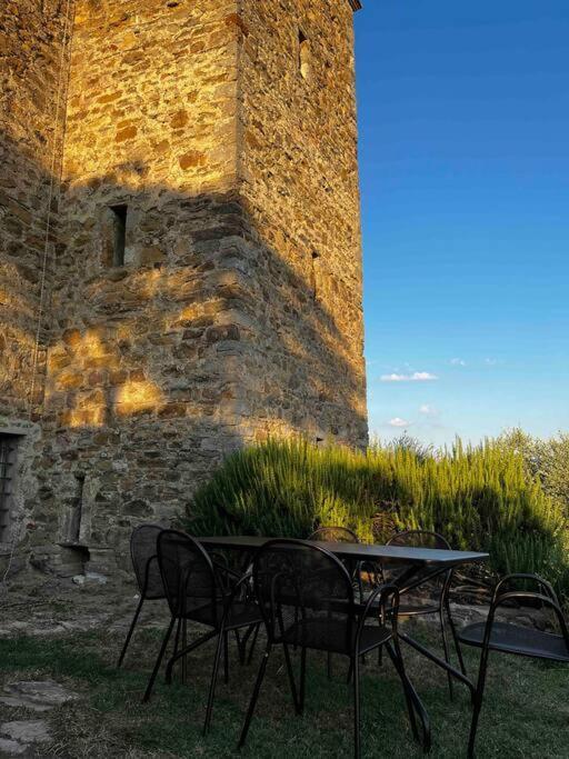 Medieval Tower In Umbria With Swimming Pool Montelagello ภายนอก รูปภาพ